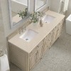 Lorelai 72" Double (Vanity Only Pricing) in Whitewashed Oak